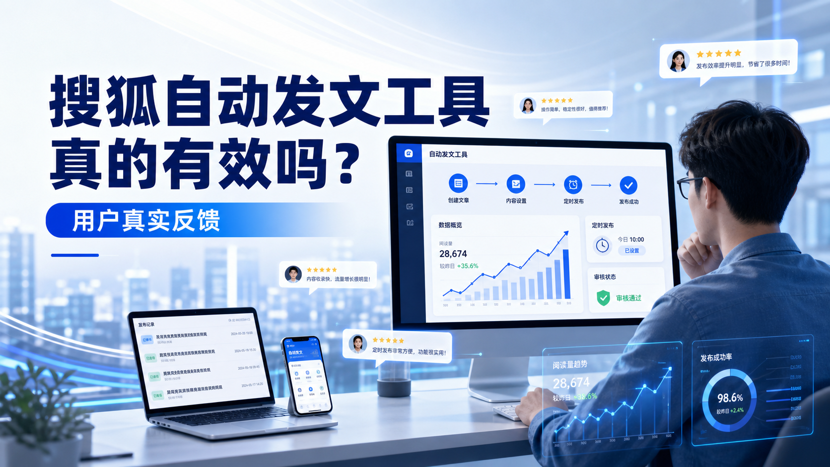 搜狐自动发文工具真的有效吗？舟山用户的真实反馈