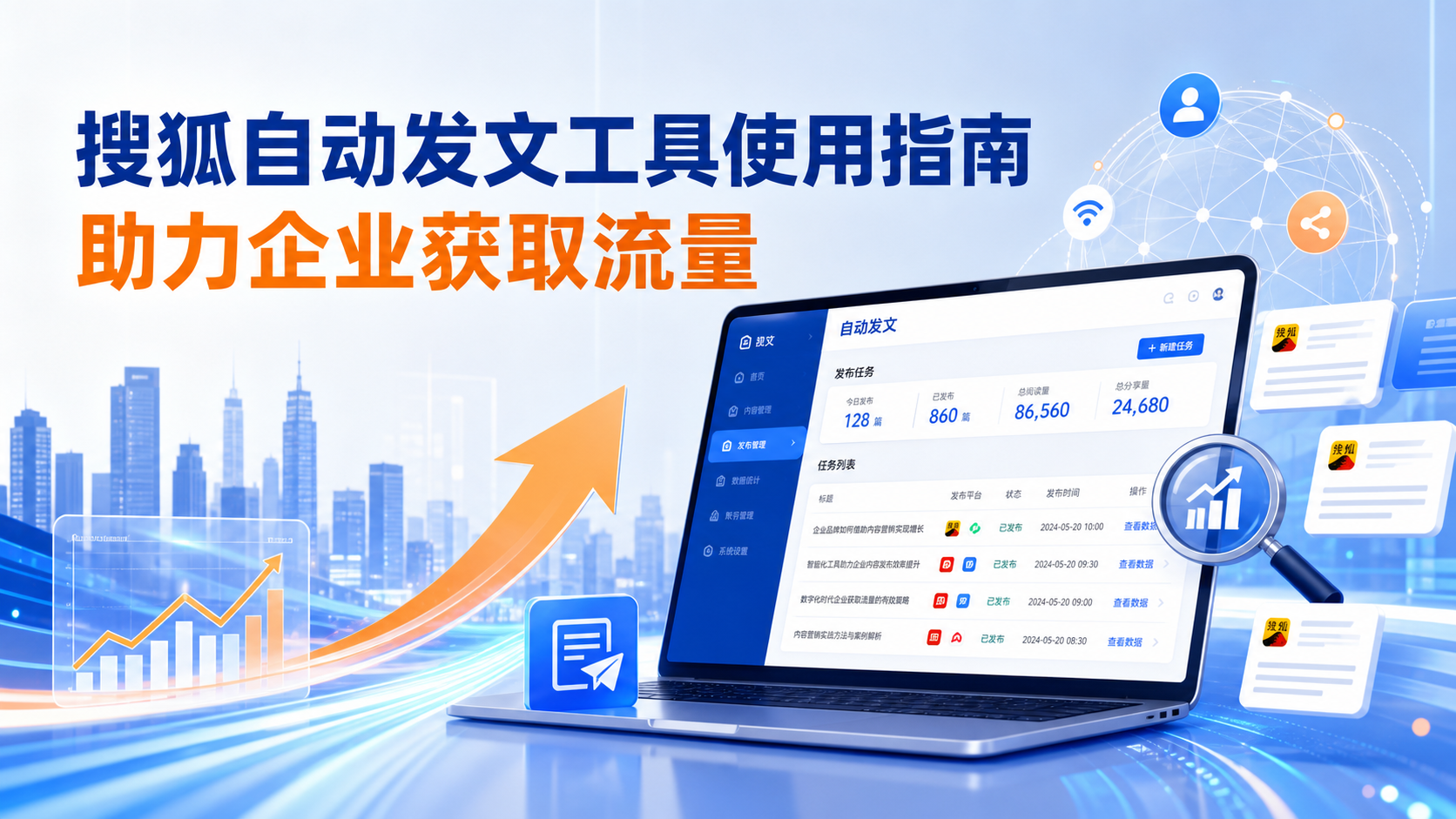 搜狐自动发文工具的使用指南：助力舟山企业获取流量
